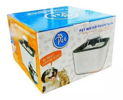 Fuente Dispensadora de Agua para Perros y Gatos