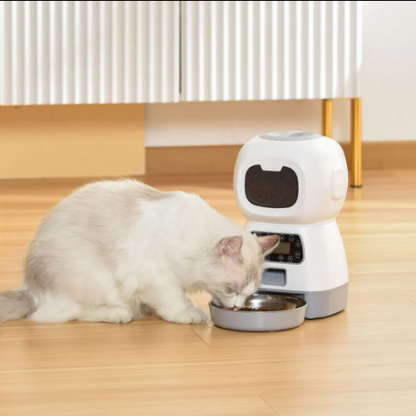 Dispensador Automático de Comida para Mascotas